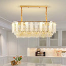 GobekUsa Crystal Chandelier Light for Elegant Home Decor