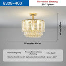 GobekUsa Crystal Chandelier Light for Elegant Home Decor