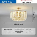GobekUsa Crystal Chandelier Light for Elegant Home Decor
