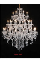 GobekUsa Crystal Chandelier Light for Luxury Living Room Bedroom Hotel Villa Lighting