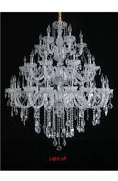 GobekUsa Crystal Chandelier Light for Luxury Living Room Bedroom Hotel Villa Lighting