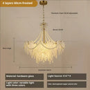 GobekUsa Crystal Chandelier Light: French Modern Luxury for Living Room, Dining Room, Bedroom