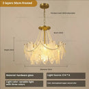 GobekUsa Crystal Chandelier Light: French Modern Luxury for Living Room, Dining Room, Bedroom