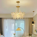 GobekUsa Crystal Chandelier Light: French Modern Luxury for Living Room, Dining Room, Bedroom