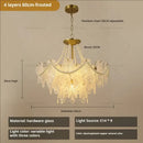 GobekUsa Crystal Chandelier Light: French Modern Luxury for Living Room, Dining Room, Bedroom