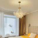 GobekUsa Crystal Chandelier Light: French Modern Luxury for Living Room, Dining Room, Bedroom
