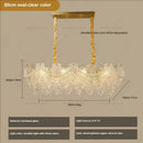 GobekUsa Crystal Chandelier Light: French Modern Luxury for Living Room, Dining Room, Bedroom