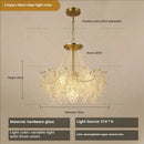 GobekUsa Crystal Chandelier Light: French Modern Luxury for Living Room, Dining Room, Bedroom
