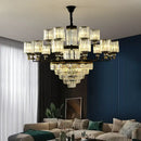 GobekUsa Crystal Chandelier Light: Luxury Living Room Dining Bedroom Airy Elegance