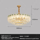 GobekUsa Crystal Chandelier Light Luxury Living Room French 2024 New Zhongshan Lamps