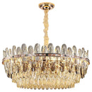GobekUsa Crystal Chandelier Light: Modern LED Living Room Dining Bedroom Luxury