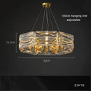 GobekUsa Crystal Chandelier Lighting 2024 | Luxury LED Chandeliers for Home Decor