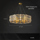 GobekUsa Crystal Chandelier Lighting 2024 | Luxury LED Chandeliers for Home Decor