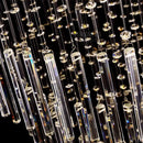 GobekUsa Crystal Chandelier Lighting Luxury Home Decor Loft Villa Stairs Chandeliers