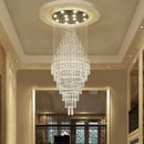 GobekUsa Crystal Chandelier Lighting Luxury Home Decor Loft Villa Stairs Chandeliers
