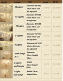 GobekUsa Crystal Chandelier Lighting: Modern European Gold/Silver Style, Clear K9 Hanging Lights