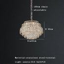 GobekUsa Crystal Chandelier Lights 2025: Luxury Modern Room Decoration