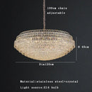GobekUsa Crystal Chandelier Lights 2025: Luxury Modern Room Decoration