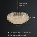 GobekUsa Crystal Chandelier Lights 2025: Luxury Modern Room Decoration