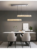 GobekUsa Crystal Chandelier Lights for Living Dining Bedroom LED Dimmable Lustre Lighting