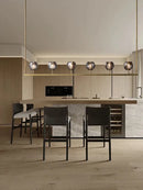 GobekUsa Crystal Chandelier Lights for Modern Kitchen Island Bar Decor