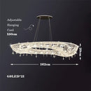 GobekUsa Crystal Chandelier Luminaire Indoor Lighting Fixture Luxury Design