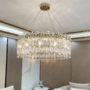 GobekUsa Crystal Chandelier: Luxe LED Living Room Decoration