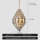 GobekUsa Crystal Chandelier - Luxe Light for Villa, Hotel & Building Project