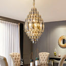 GobekUsa Crystal Chandelier - Luxe Light for Villa, Hotel & Building Project
