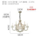 GobekUsa Crystal Chandelier: Luxe Nordic Bedroom Living Room Pendant Light