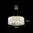 GobekUsa Crystal Chandelier: Luxury Bedroom & Living Room Lighting