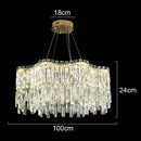 GobekUsa Crystal Chandelier: Luxury Bedroom & Living Room Lighting