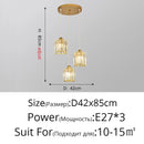 GobekUsa Crystal Chandelier Luxury Ceiling Lamp LED Modern Pendant Light for Indoor Spaces