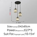 GobekUsa Crystal Chandelier Luxury Ceiling Lamp LED Modern Pendant Light for Indoor Spaces