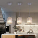 GobekUsa Crystal Chandelier Luxury Ceiling Lamp LED Modern Pendant Light for Indoor Spaces