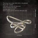GobekUsa Crystal Chandelier Luxury Designer Light for Elegant Living Spaces