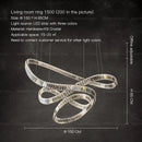 GobekUsa Crystal Chandelier Luxury Designer Light for Elegant Living Spaces