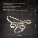 GobekUsa Crystal Chandelier Luxury Designer Light for Elegant Living Spaces