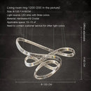 GobekUsa Crystal Chandelier Luxury Designer Light for Elegant Living Spaces