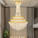 GobekUsa Crystal Chandelier: Luxury European Living Room Main Light 2024 Elegant Design