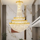 GobekUsa Crystal Chandelier: Luxury European Living Room Main Light 2024 Elegant Design