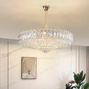 GobekUsa Crystal Chandelier: Luxury French Style Light for Elegant Living Room & Dining Area