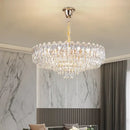 GobekUsa Crystal Chandelier: Luxury French Style Light for Elegant Living Room & Dining Area