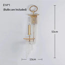 GobekUsa Crystal Chandelier: Luxury Hanging Lamp for Romantic Indoor Decor