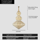 GobekUsa Crystal Chandelier: Luxury High School High-End Living Room Light Fixture