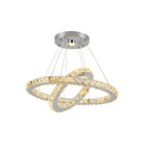 GobekUsa Crystal Chandelier: Luxury LED Pendant Lighting for Living & Dining Room