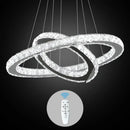 GobekUsa Crystal Chandelier: Luxury LED Pendant Lighting for Living & Dining Room