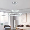GobekUsa Crystal Chandelier: Luxury LED Pendant Lighting for Living & Dining Room