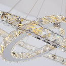 GobekUsa Crystal Chandelier: Luxury LED Pendant Lighting for Living & Dining Room