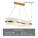 GobekUsa Crystal Chandelier: Luxury LED Pendant Lighting for Hotel, Lobby, Living Room